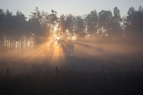 lever du soleil atmosphérique