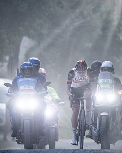 Pogacar on his way to the win - Strade Bianche van Leon van Bon
