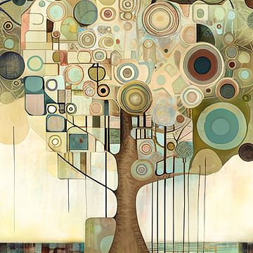 Baum abstrakt von Bert Nijholt