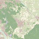 Karte von Groesbeek von Rebel Ontwerp Miniaturansicht
