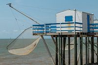 Maison du poisson sur pilotis