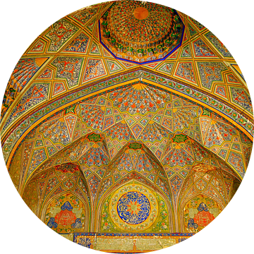 Interieur Madrassa Bukhara van Yvonne Smits