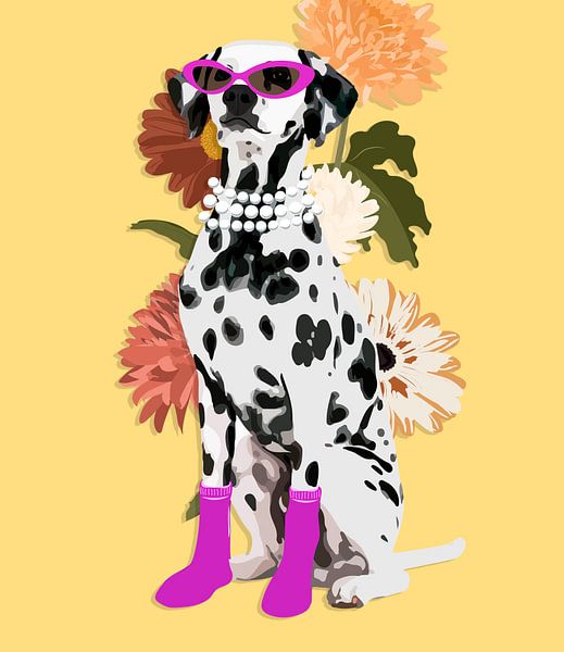 Chien d'été par Moonheart Artworks