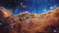 "Kosmische kliffen" in de Carina Nebula