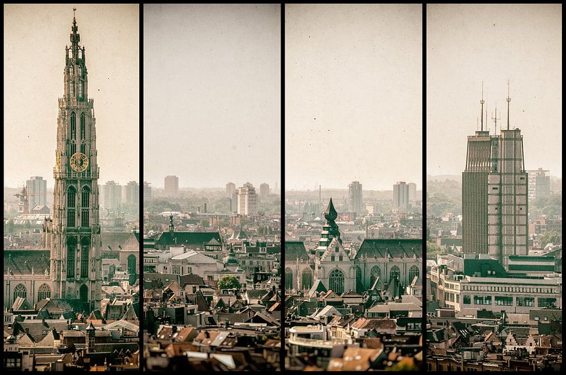 Anvers paysage urbain tétralogie sur Stefan Witte