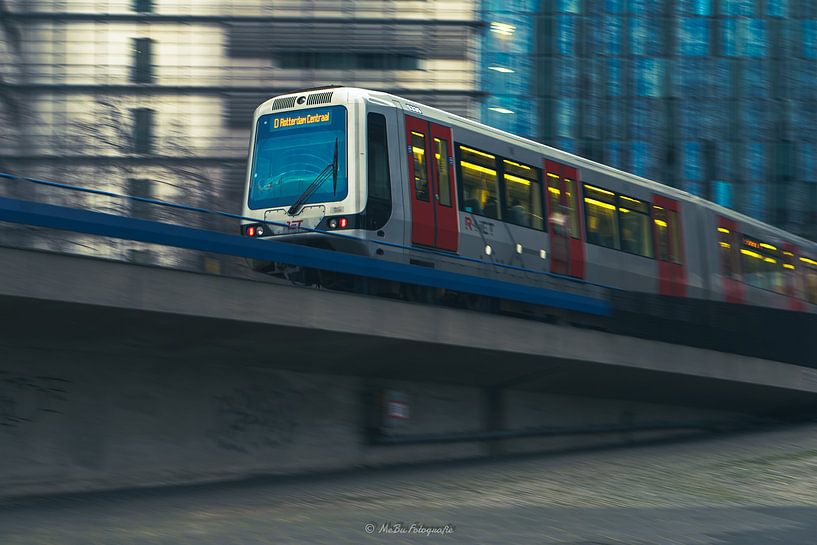 Metro Rotterdam by Mehmet Buyukyilmaz