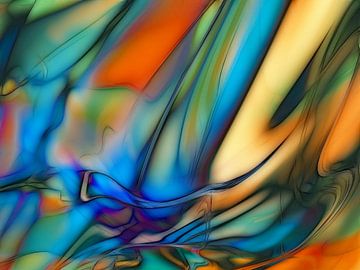 River of life 111 by Claudia Gründler