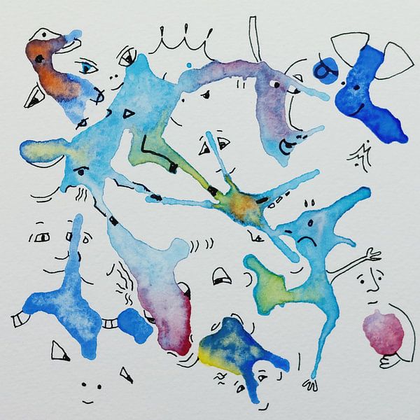 Out of the Blue van Marijke Mulder