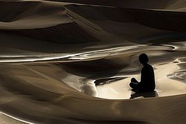 kreative abstrakte Kunst Landschaft