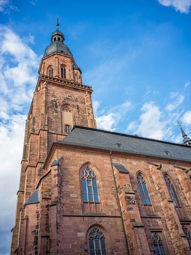 Heidelberg - Kerk van de Heilige Geest op het marktplein