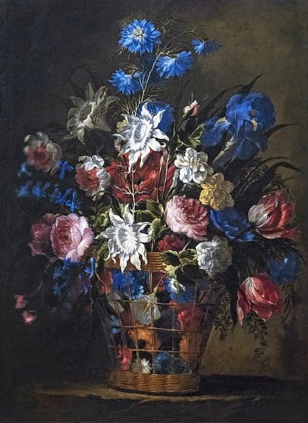 Mand met bloemen, Juan de Arellano van Meesterlijcke Meesters