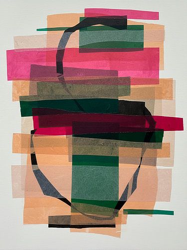 Organisch & abstrakt. Transparente Texturen und Farben