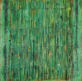 # 4 Bambus 40 x 40 von Erich Keller