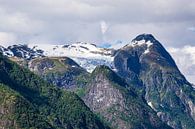 View of the Jostedalsbreen glacier near Fjærland in Norwege by Rico Ködder thumbnail