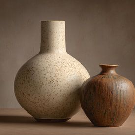 Minimalistisches Japandi-Stillleben von Lauren Wilde