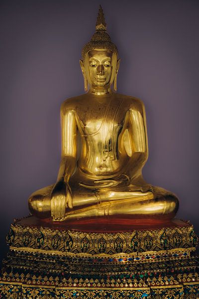 The Golden Buddha in royal splendour by NZME Photography