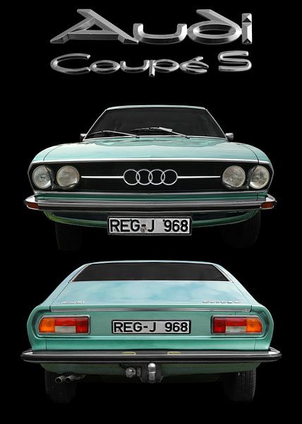Audi 100 Coupe S by aRi F. Huber