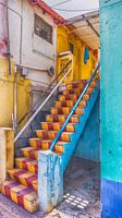 bunte Treppe