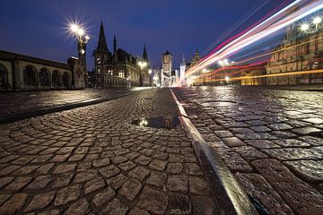 Morning photography of Ghent the capital of East Flanders by Marcel Derweduwen