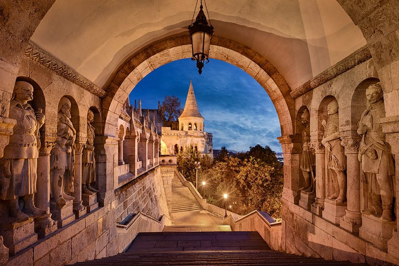 Fishermans bastion in Budapest by Michael Abid