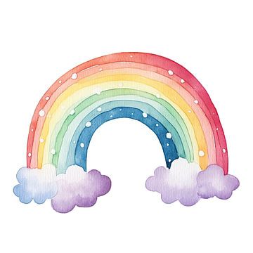 Regenboog babykamer van Imagine