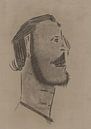 En profil portret, man van Wouter Springer thumbnail