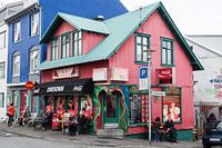 Winkelpand in Reykjavik IJsland