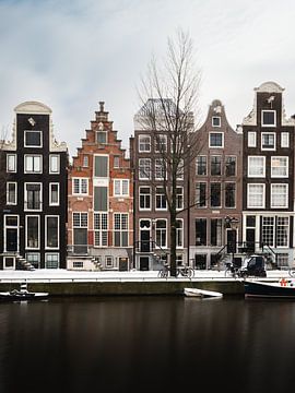 Amsterdam, Herengracht in de winter van Lorena Cirstea
