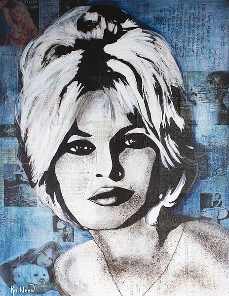 Brigitte Bardot "La Madrague" von Kathleen Artist Fine Art