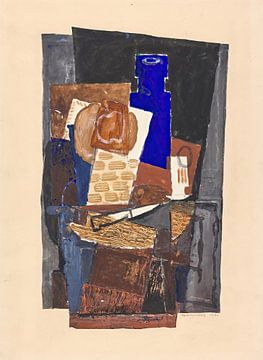 Louis Marcoussis - Stillleben mit Messer (1920) von Peter Balan