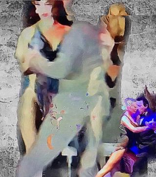 Collage de tango (XVI) sur Marianna Pobedimova