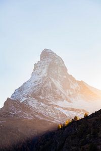 De Matterhorn in Zwitserland van Werner Dieterich