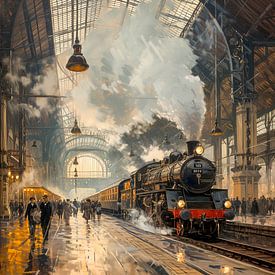 Gare du Nord by Kees van den Burg