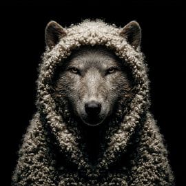Wolf in schaapskleren van TheXclusive Art