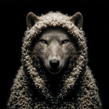Le loup déguisé en agneau sur TheXclusive Art