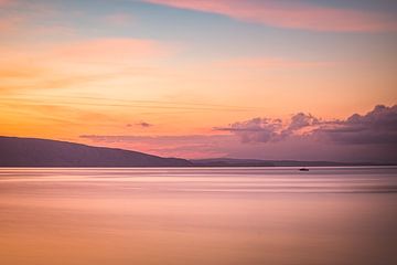 Zonsondergang in Kroatië van Truus Nijland