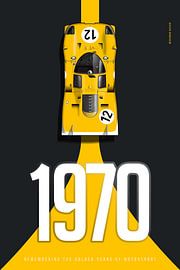 The Golden Year 1970 Ferrari 512S Yellow von Theodor Decker