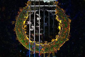 Abstract gitaar