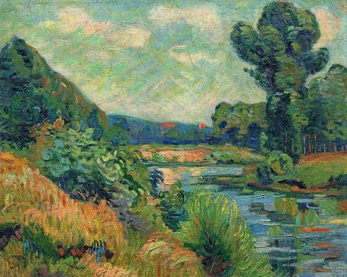 Armand Guillaumin,De oevers van de Marne bij Charenton, 1895