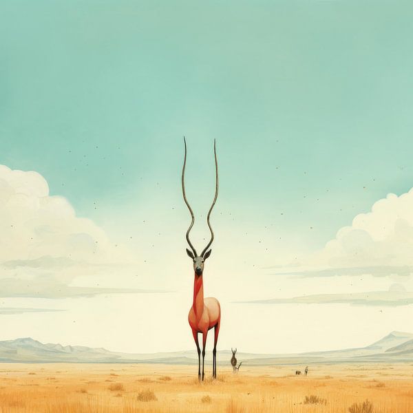 Antilope minimale par Aloke Design