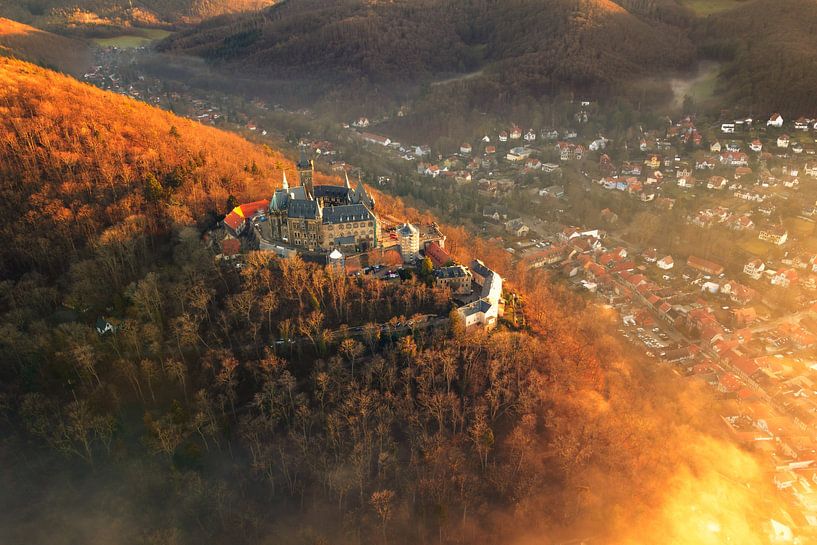Wernigerode Castle on the Agnesberg by Oliver Henze