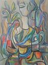 Woman with Shoe by Gerda Ursula Roos thumbnail