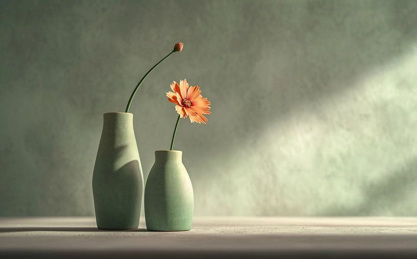 Esthetisch stilleven van fernlichtsicht