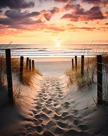 Sunrise by the sea
