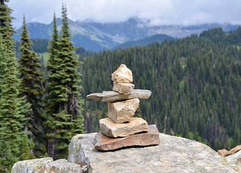 Canadian inukshuk