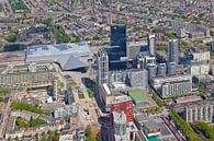 Luchtfoto Rotterdam Central District van Anton de Zeeuw thumbnail