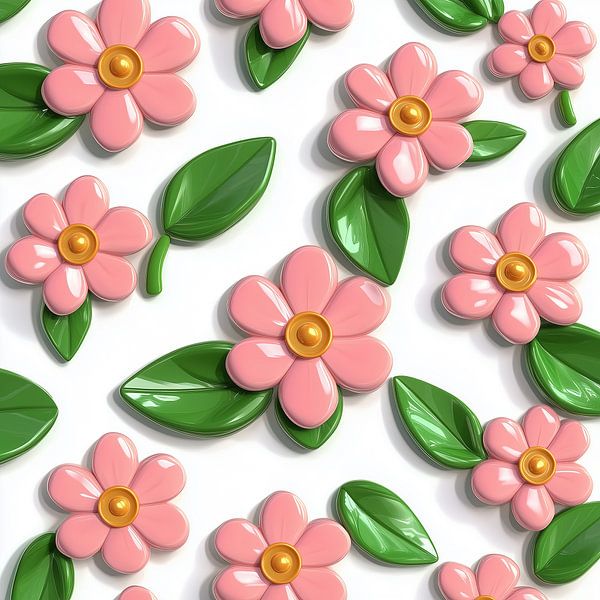 Fleurs brillantes par Liv ter Riet