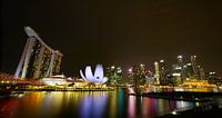 Marina Bay Sands in Singapore at night