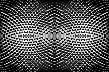 The Esplanade Singapore als Hypnotische Geometrische Illusie