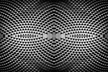 Die Esplanade Singapur als hypnotische geometrische Illusion von Bas Potman